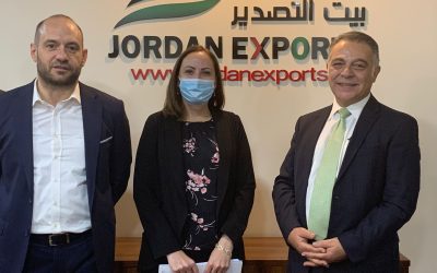 Minister of Industry, Trade, and Supply visits Jordan Exports