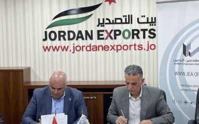 توقيع إتفاقية تعاون بين شركة بيت التصدير ونقابة المهندسين الأردنيين