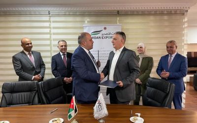 توقيع مذكرة تفاهم بين شركة بيت التصدير (JE) و الشركة الأردنية الفلسطينية لتسويق المنتجات الزراعية (JPACO)